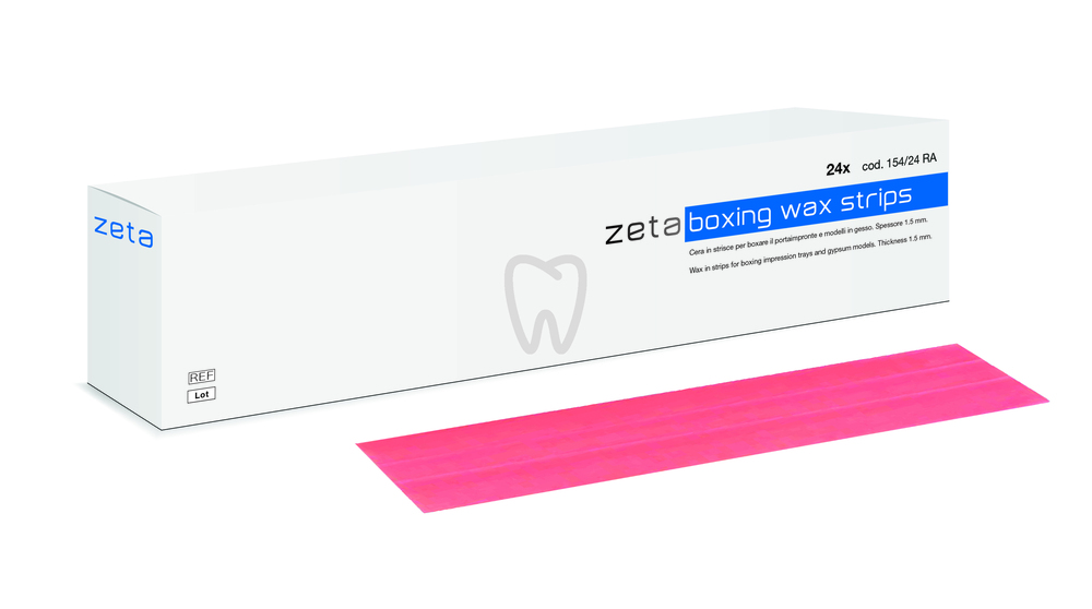 Boxing wax strips rosa zeta per boxare cere e preforme zeta zingardi